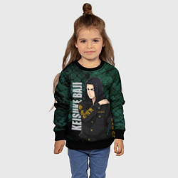 Свитшот детский Бадзи, цвет: 3D-черный — фото 2