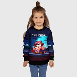 Свитшот детский The Coon - Енот Южный Парк, цвет: 3D-черный — фото 2