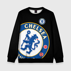 Свитшот детский ЧЕЛСИ CHELSEA BIG LOGO, цвет: 3D-черный