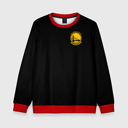 Свитшот детский GOLDEN STATE WARRIORS BLACK STYLE, цвет: 3D-красный