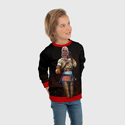 Свитшот детский Сiri, цвет: 3D-красный — фото 2