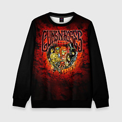 Свитшот детский Zombie GNR, цвет: 3D-черный