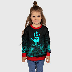 Свитшот детский WE KNOW NEON LOGO, цвет: 3D-красный — фото 2