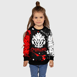 Свитшот детский OVERLORD оверлорд, цвет: 3D-черный — фото 2