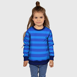 Свитшот детский Huggy Wuggy, цвет: 3D-синий — фото 2