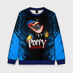 Свитшот детский Poppy Playtime, цвет: 3D-синий