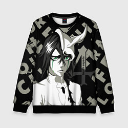 Свитшот детский Улькиорра Ulquiorra Bleach, цвет: 3D-черный