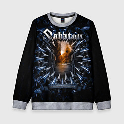 Свитшот детский Attero Dominatus - Sabaton, цвет: 3D-меланж