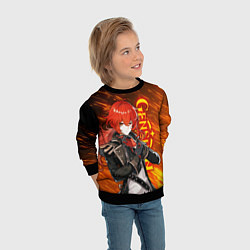 Свитшот детский GENSHIN IMPACT, ДИЛЮК DILUC, цвет: 3D-черный — фото 2