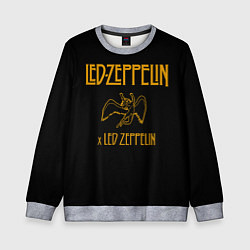 Свитшот детский Led Zeppelin x Led Zeppelin, цвет: 3D-меланж