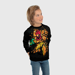 Свитшот детский Metroid Dread, Samus Aran, цвет: 3D-черный — фото 2