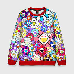 Детский свитшот Цветы Takashi Murakami