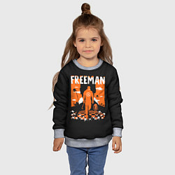 Свитшот детский Walkin Freeman, цвет: 3D-меланж — фото 2