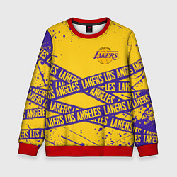 Свитшот детский LAKERS SPORT LINE STYLE NBA, цвет: 3D-красный