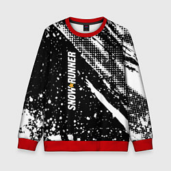 Детский свитшот SnowRunner Logo