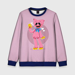 Свитшот детский KISSY MISSY POPPY PLAYTIME ПОППИ ПЛЕЙТАЙМ КИССИ МИ, цвет: 3D-синий