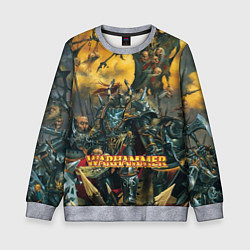 Свитшот детский Warhammer old battle, цвет: 3D-меланж