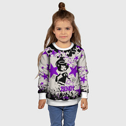 Свитшот детский Ангел Алиса, цвет: 3D-белый — фото 2