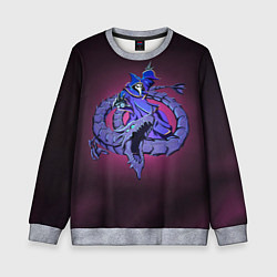 Свитшот детский Лунатик-сектант, цвет: 3D-меланж