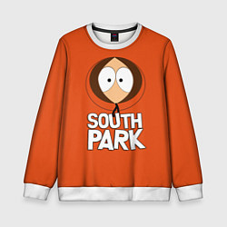 Свитшот детский Южный парк Кенни South Park, цвет: 3D-белый