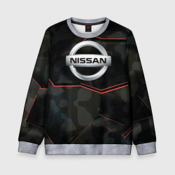 Свитшот детский Nissan xtrail, цвет: 3D-меланж