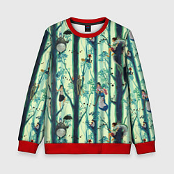 Свитшот детский Ghibli All, цвет: 3D-красный