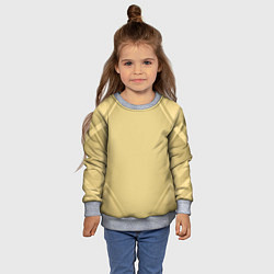 Свитшот детский Золотая абстракция, цвет: 3D-меланж — фото 2