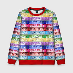 Детский свитшот Баскетбол Куроко Манга Аниме, Глаза