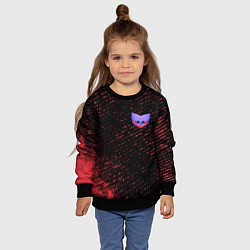 Свитшот детский ХАГИ ВАГИ Краски, цвет: 3D-черный — фото 2