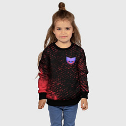 Свитшот детский ХАГИ ВАГИ Краски, цвет: 3D-черный — фото 2