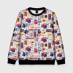 Детский свитшот Рок Музыкант