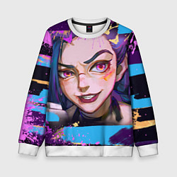 Детский свитшот Jinx Arcane граффити