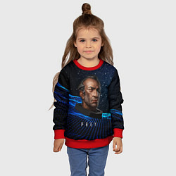 Свитшот детский Prey space game, цвет: 3D-красный — фото 2