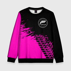 Свитшот детский ФОРЗА ХОРАЙЗЕН Следы Шин, цвет: 3D-черный
