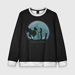 Детский свитшот Клауд и Чокобо