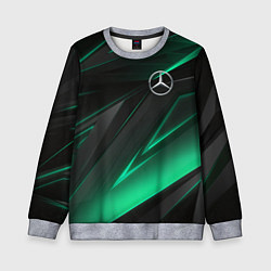 Свитшот детский MERCEDES-BENZ AMG NEON STRIPES PETRONAS, цвет: 3D-меланж
