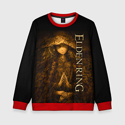 Свитшот детский ELDEN RING - ЭЛДЕН РИНГ ЖЕНЩИНА, цвет: 3D-красный