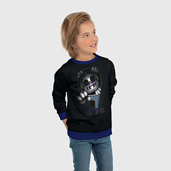 Свитшот детский FNAF Security Breach Музыкальный диджей DJ Music M, цвет: 3D-синий — фото 2