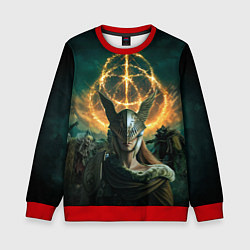 Свитшот детский ELDEN RING FEARLESS, цвет: 3D-красный