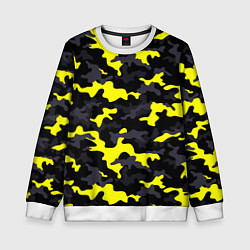 Детский свитшот Black Camo