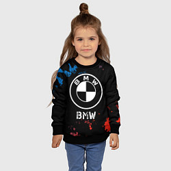Свитшот детский BMW BMW - Камуфляж, цвет: 3D-черный — фото 2