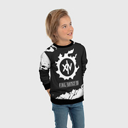 Свитшот детский FINAL FANTASY XIV - МЕТЕОР Краска, цвет: 3D-черный — фото 2