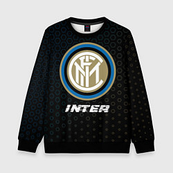 Свитшот детский INTER Inter - Графика, цвет: 3D-черный