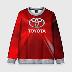 Свитшот детский Toyota тойота, цвет: 3D-меланж