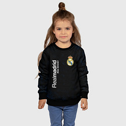 Свитшот детский REAL MADRID Pro Sport Потертости, цвет: 3D-черный — фото 2
