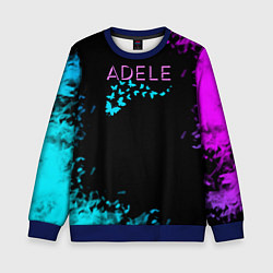 Свитшот детский Adele neon, цвет: 3D-синий