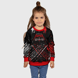 Свитшот детский Babymetal baby metal, цвет: 3D-красный — фото 2