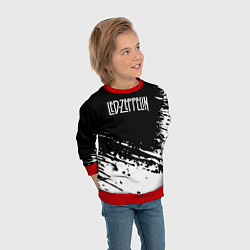 Свитшот детский LED ZEPPELIN ЛЕД ЗЕППЕЛИН, цвет: 3D-красный — фото 2