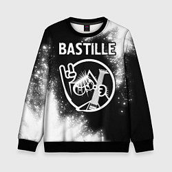 Свитшот детский Bastille - КОТ - Краска, цвет: 3D-черный