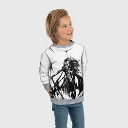 Свитшот детский МАЛЕНИЯ ELDEN RING ЭЛДЕН РИНГ, цвет: 3D-меланж — фото 2